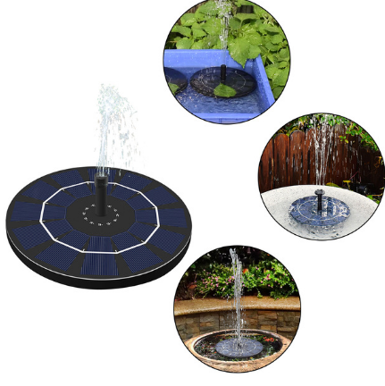 Solar Panel for Bird Bath Garden